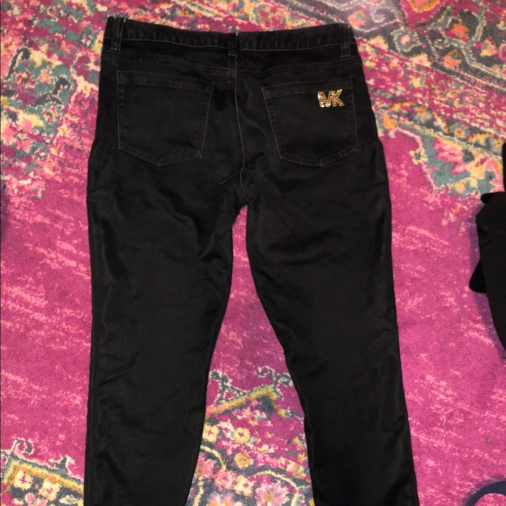 Michael Kors Size 6 Black Jeans